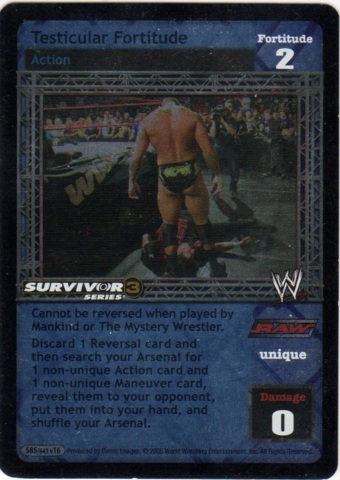 Testicular Fortitude (SS3) Foil